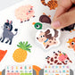 New Montessori Scene Stickers for Children DIY Hand-on Puzzle Reusable Books Cartoon Learning Cognition Toys for Kids Gift