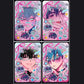 55pcs Anime Alien Stage 3inch Till Ivan Small Card Photo Cards for Girls Friends Gift DIY Postcard Bookmark Anime Accessories