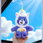 Care Bears 20cm Unicorn Hood Plush Suction Cup Ornament Wall Car Mirror Hanging Decor Cute Kawaii Stuffed Bear Toy Gift for Kids