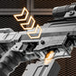 Full Auto Electric Water Gun Toy with Flashing Light Rapid-Fire Motorized Blaster for Summer Outdoor Fun & Kids Play Game