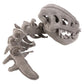 3D Dinosaur Skeleton Funny Novelty Dinosaur Skeleton Cos Props Comfortable Soft Dinosaur Skeleton Costume Set Children