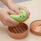 Giant Size Steamed Bun Squeeze Toy Glitter Simulated Food Dumpling Squishy for Office Desk Decor Fun Birthday Party Favors