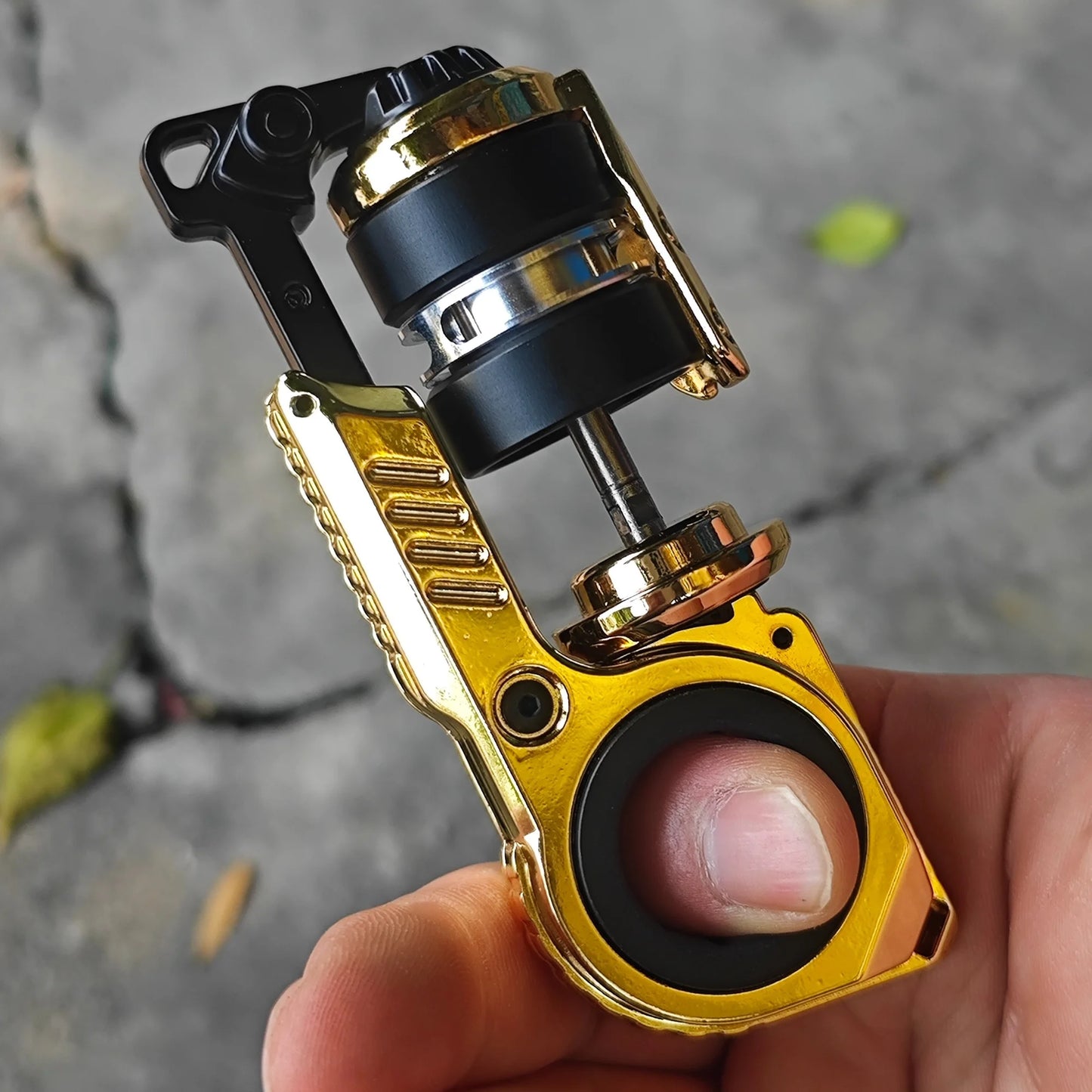 EDC Fidget Sliders Fidget Toys Tuning Fork Magnetic Push Egg Mechanical Ratchet Crisp Sound Cyber Core Multi-functional Toys