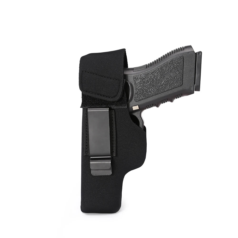 Toy Gun Holster IWB OWB Concealed Carry Handgun Holder Waist Bag Outdoor Hunting Universal Left Right Metal Clip Pistol Holsters