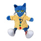 New 30cm Pete the Cat Plush Doll Pizza Party Soft Plush Blue Cat Stuffed Animal Toy Super Soft Pete Kitty