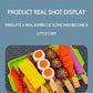 Baby Dress Up Kitchen Toys BBQ Set Kids Simulated BBQ Cookware Cooking Simulated Food Cosplay Educational Gift Toys