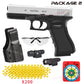 2026.SAFE SOFT BULLET TOY BLASTER PISTOL WITH MAGAZINE AND BALLS, PERFECT FOR OUTDOOR SHOOTING GAME AND KIDS GIFT