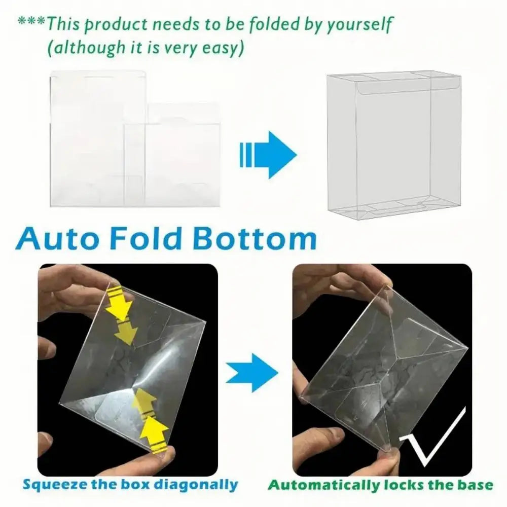 5 10 Packaging Thickened 50C PET Plastic ETB Protective Cover  Designed For Regular Elite Training Boxes