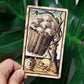 Sola Busca Tarot Deck 12*7cm In Rigid Box 78 Pcs Vintage Tarot Cards Printed on 350GSM Double-embossed Cardstock
