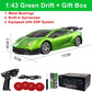 1/64 High-Speed Drift RC Car 4WD Remote Control Mini Racing Toy