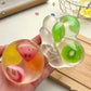 Moldable Squishy Fruit Coconut Oil Squeeze Toy Moldable Stress Ball Squishy Toy Slow Rising Decompression Sensory Toy