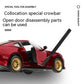 CCA DIY Customizable 1:43 Scale Ford Mustang Alloy Car Model Kit - Unique Racing Car Collectible for Hobbyists & Enthusiasts