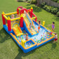 Jump 'N Slide Inflatable Bouncer for Kids, Heavy Duty Blower, Stakes Repair Patches Storage Bag, Indoor Outdoor Bounce House