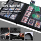 Toploader Card Binder, 9-Pocket Album fits 3x4'' Top Loaders, Double-Sided Display Case for PTCG/MTG/Sports Cards (Black)