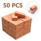 50-150pcs 1:16 Real Mini Bricks Model, Miniature Figurine Landscaping Accessories, DIY Fake Bricks Toy For Fairy Garden Building