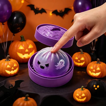 Halloween Theme Ghost Dumpling Soft Sticky Slow Rebound Daily Anxiety Relief Home Decoration Gifts