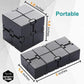 /Metal Infinity Fidget Cube for Stress and Anxiety Relief/ADHD, Fidget Finger Toys Durable Sensory Gift for Adults Teens