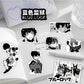 10/30/70pcs BLUE LOCK Football Anime Stickers Cool Black and White Cartoon Graffiti Sticker Decals for Phone Skateboard Notebook