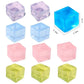 5/10Pcs Ice Cube Shaped Fidget Toy Square Stress Relief Ball Squishy Squeeze  Anxiety ADHD Stress Relief Sensory Adults Toys