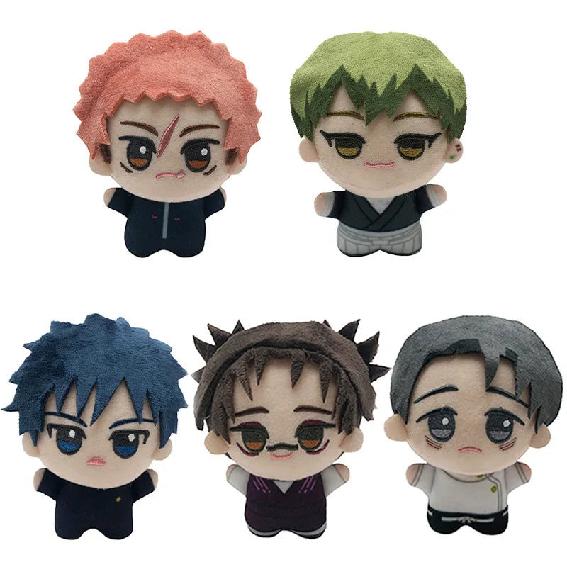 New Jujutsu Kaisen Plush Keychain 13cm Plushies Stuffed Doll Toys Fushiguro Megumi Itadori Yuji Okkotsu Yuta Zenin Naoya Choso