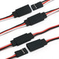 10pcs 100mm/150mm/200mm/300mm/500mm RC Servo Extension Cord Cable Wire Lead JR For Rc Helicopter Rc Drone