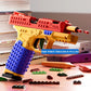 Continuous Firing Building Block Toy Gun Shell Throwing  Airsoft Blowback Empty Hanging Pistol Outdoor CS Weapon for Boys Adult