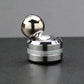 Adult Desktop Stress Relief Metal  Fidget Toy Decompression Hypnosis Rotary Gyro Fingertip Toy Kinetic Round Spinner Kids Gift