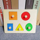 Montessori Wooden Building Blocks – Educational Color & Shape Toy