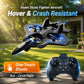 ZNLYRION YL87 EPP Foam Fighter RC Plane Fixed Altitude Hover LED Light 360 Stunt Roll Impact Resistant Kids Toy Drone