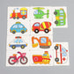 32 Pcs Enlightenment Card Matching Puzzle Early Education Cartoon Pattern Cognitive Boys and Girls Toys