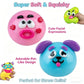 Dog Face Swap Squishy Toy Soft Moldable Cute Slow Rise Squeeze Toy Relaxing Sensory Fidget for Adults Home Office Play Gift ﻿