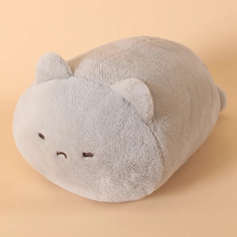 45cm Stuffed Lovely Cat Plush Toys Cute Kitten Pillow Siamese Cat Orange Cat Plush Cushion Room Decorate Birthday Gift