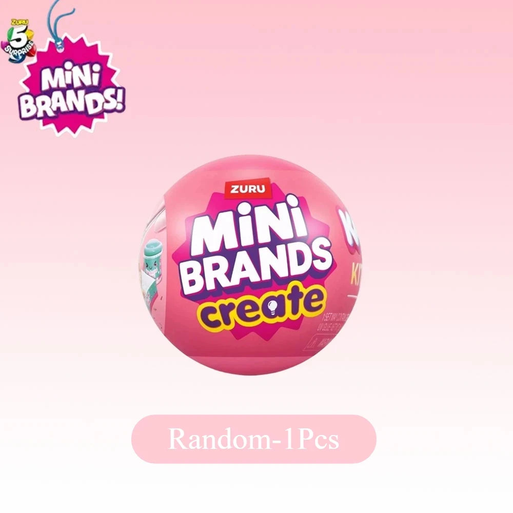 Zuru Surprise Toy Mini Toy Brands Kawaii Food Toys Cute Mystery Random Blind Boxes Miniature Toy Original Birthday Gift