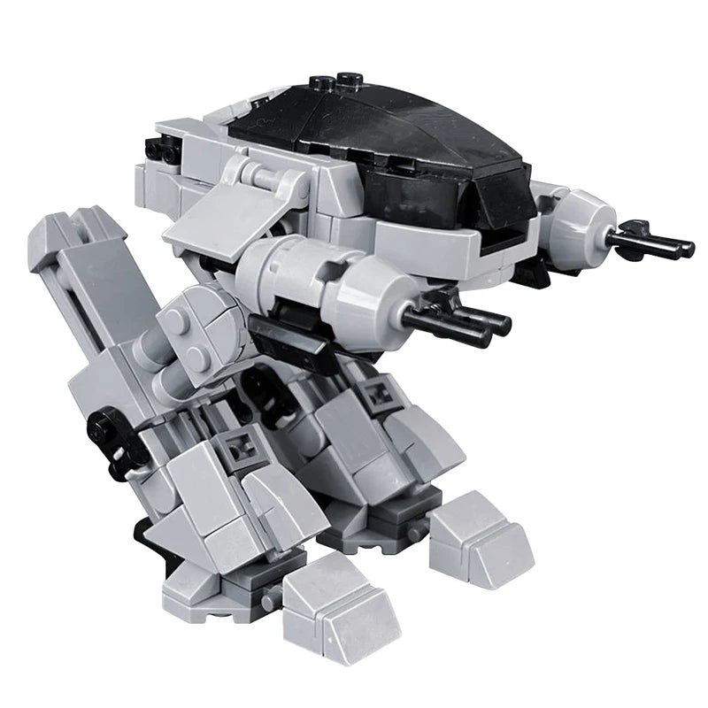 LEQUMOC Movie Mech Police Robot 305PCS Bricks ED-209 Robots Model Building Blocks Toys for Birthday Gifts