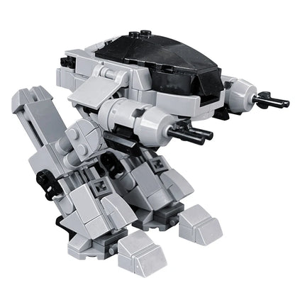 LEQUMOC Movie Mech Police Robot 305PCS Bricks ED-209 Robots Model Building Blocks Toys for Birthday Gifts