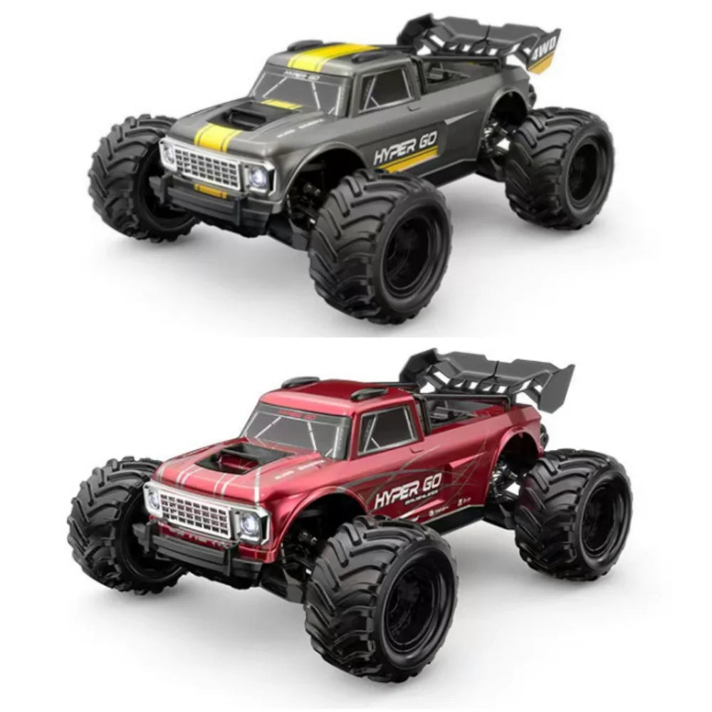 MJX Hyper Go 10210 1/10 RC Car 3S 66KM Brushless High Speed Off-road Drift Vehicle 2.4G Remote Control Toys Car as Gift