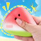Watermelon Squishy Toy Slow Rising Stress Relief Squeeze Toy Super Soft Hand Grip Fidget Toy for Anxiety Relief Kids Adults Gift