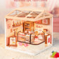 Robotime Rolife Super Creator Series Dollhouse Building Blocks Home Decor Creative Christmas Gift Tasty Cake Shop for Women