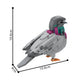 Adollya MOC Ideas Animals Feral Pigeon Home Ornament 255PCS Bricks Model Building Blocks Kits Toys Gifts Toy