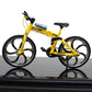 1:8 Mini Model Alloy Bicycle Diecast Simulation Metal Adult Finger Mountain Bike Toy Die-cast Collection Gifts Toys Children
