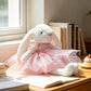 1Pc 28cm Cute Ballet Skirt Bear & Bunny Peluche Toy Lovely Appease Animal Dolls Rabbit Toys Birthday Christmas Gift