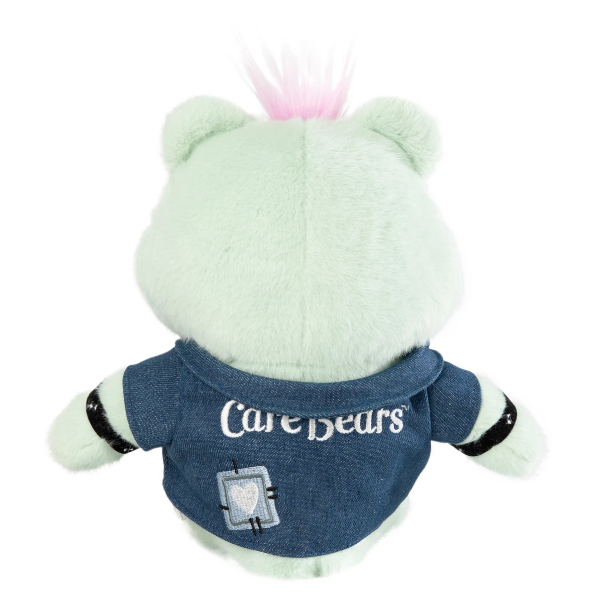 Care Bears 33cm Plush Toy Cartoon Dolls Cute Stuffed Bear Toys Denim Jacket Soft Animal Doll Gift Home Decor Ornament Collectib