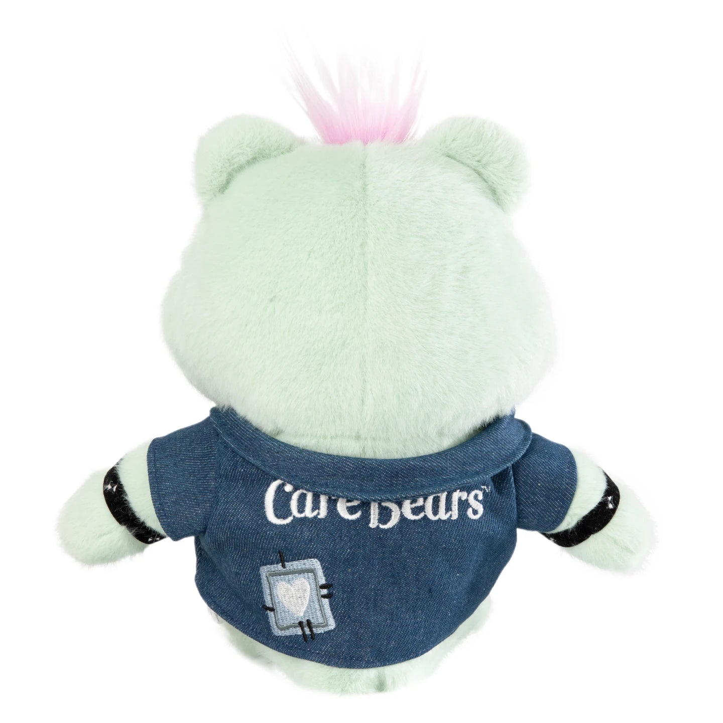 Care Bears 33cm Plush Toy Cartoon Dolls Cute Stuffed Bear Toys Denim Jacket Soft Animal Doll Gift Home Decor Ornament Collectib