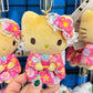Cartoon matcha My Sweet Piano Melody Hangyodon plush toy keychain kawaii Black Kimono Hello Kitty Soft Plushie Doll  bag charm