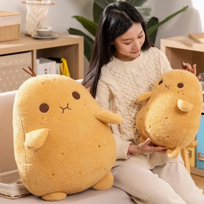 10-53cm Soft Potato Doll Plant Plush Toy Creative Plant Spud Throw Pillow Sofa Decoration Cushion Farm Toys for Kids