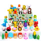 Joyfy 36 Pcs 3D Erasers Food Animals Erasers Bulk Fun & Cute Erasers for Pencil Desk Pets Classroom Prize Birthday Party Favors