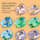 Kids Camera Instant Print 1080P HD Toddler Digital Video Camera 2.4-Inch Toy for Girls Boys Age 3-12 Christmas Birthday Gift