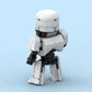 MOC Building Blocks Mechanical Police Officer, Children's Assembly Toy, Robot Model Decoration Item, Boy's Birthday Gift