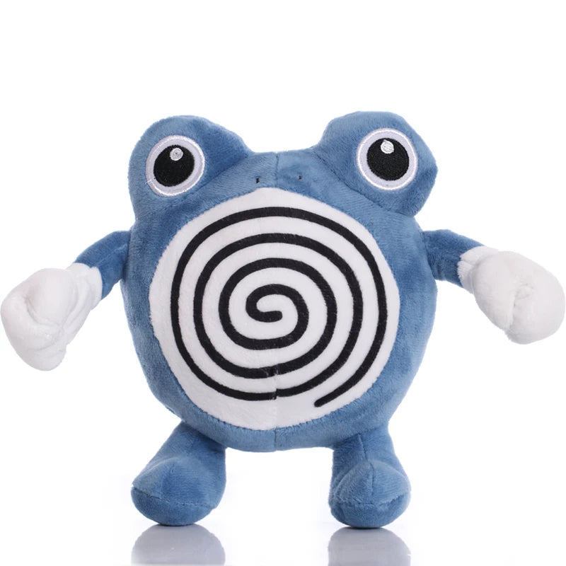 Poliwag Poliwhirl Poliwrath Plush Pokemon Evolution Stuffed Toy Cute Coil Pattern Doll Gifts