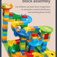 84-504PCS Marble Race Run Blocks Maze Ball Track Toy Compatible city Building Blocks Funnel Slide Blocks Toys DIY Bricks Toys
